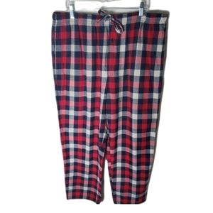 Stanford regular fit men plaid cotton pajama pants size XL